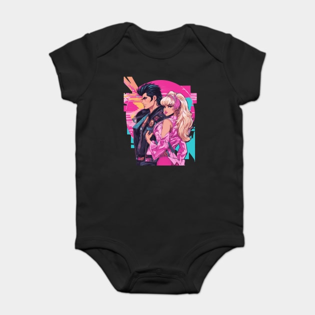 Anime Soulmates for Eternity Baby Bodysuit by animegirlnft
